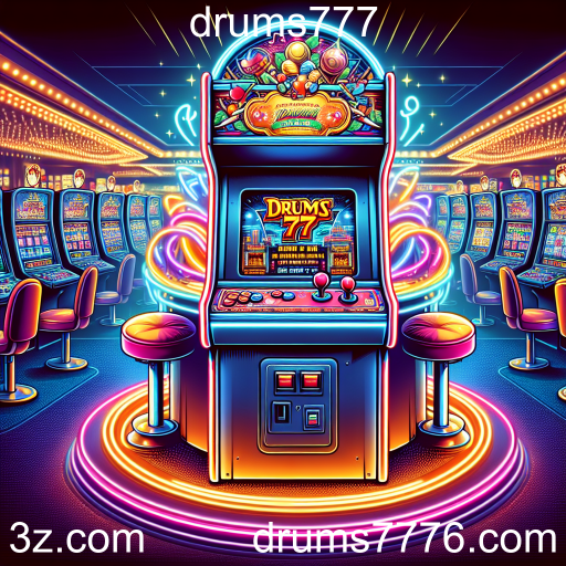 A Nostalgia dos Jogos de Arcade em Drums777